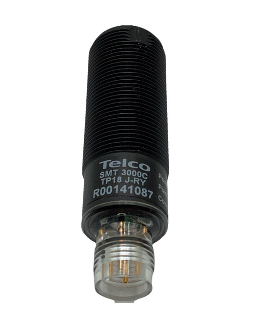 Telco Systems SMT 3000C TP18 J-RY Photoelectric Sensor M18 Thread 4-Pin M12