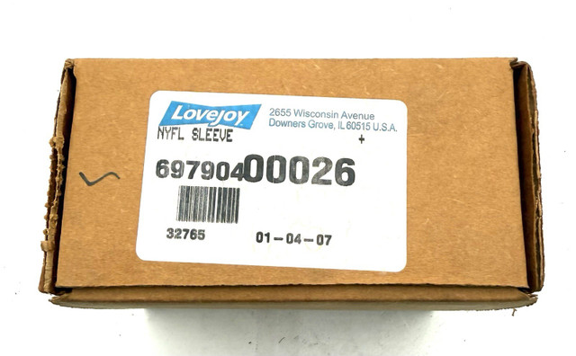 Lovejoy 697904 00026 NYFL Sleeve