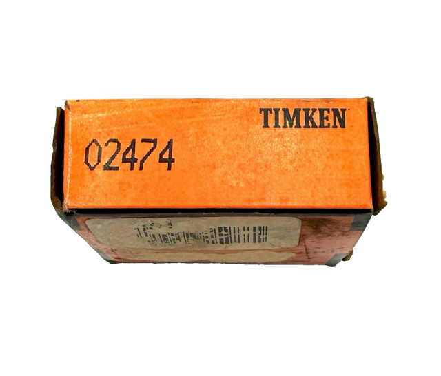 Timken 02474 Single Row Tapered Roller Bearing