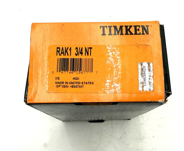 Timken RAK1 3/4 NT Pillow Block Bearing
