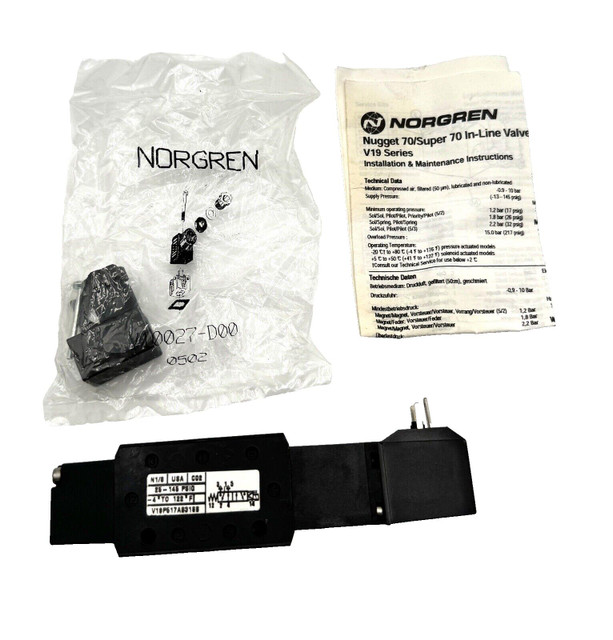 Norgren V19P517AB318B Solenoid Valve