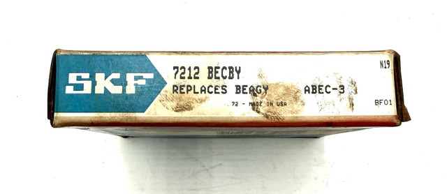 SKF 7212 BECBY Single row angular contact ball bearing