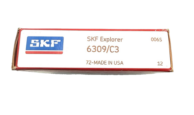 SKF 6309/C3 Deep Groove Ball Bearing