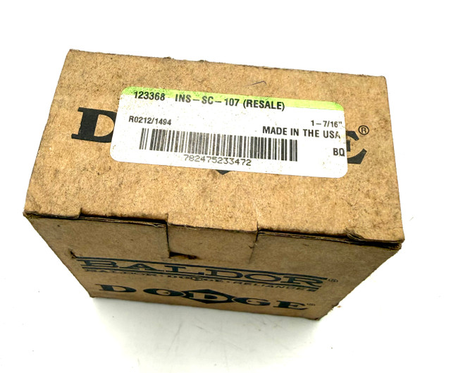 Dodge 123368 INS-SC-107 Ball Bearing Insert