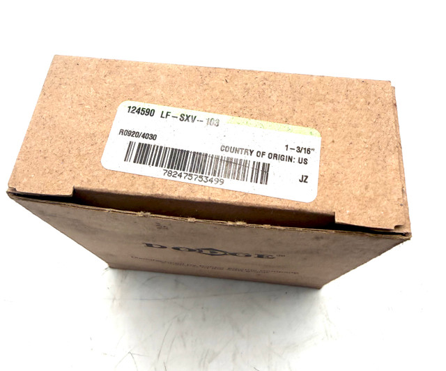 Dodge 124590 1 3/16 LF-SXV-103 Flange Bearing