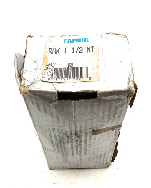 Fafnir RAK 1 1/2 NT Pillow Block Bearing