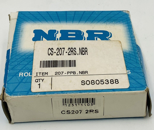 NBR CS207 2RS Bearing