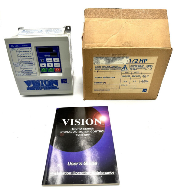 Vision Micro Series Drive 1/2 HP 200-230VAC Vision WM2105