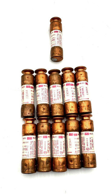 Gould Shawmut TR3-1/10R Time Delay Fuse (Lot of 11)