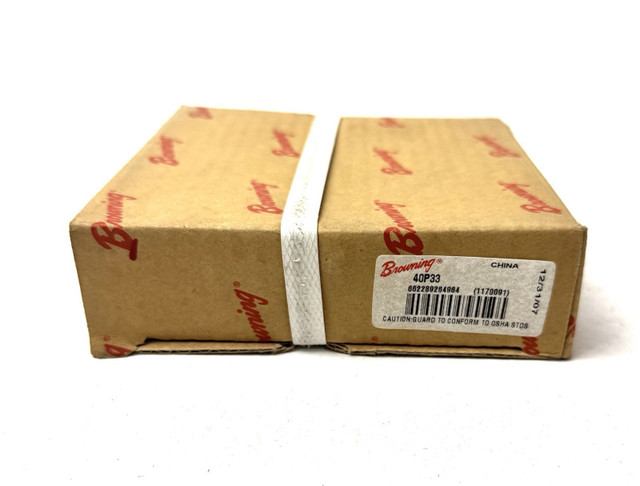 Browning 40P33 Bushed Bore Roller Chain Sprocket