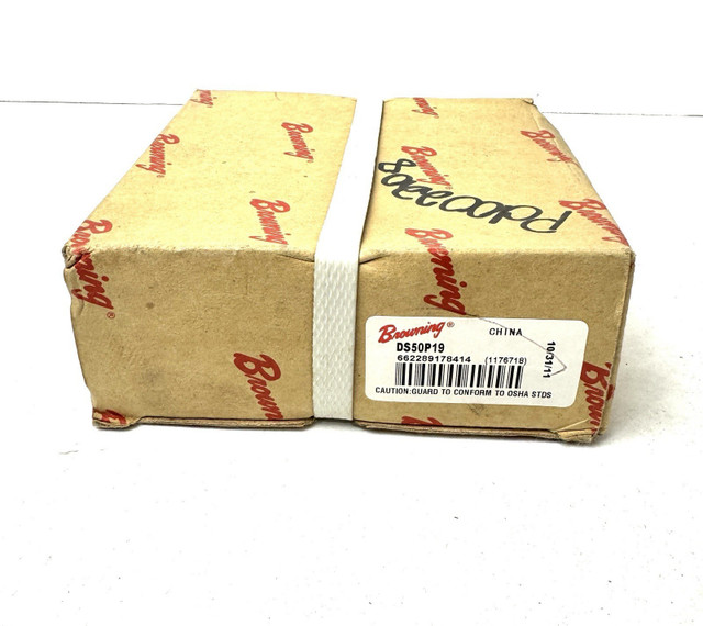 Browning DS50P19 Bushed Bore Roller Chain Sprocket