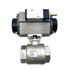 Duravalve Model DM240 Ball Valve with DurAir II Pneumatic Actuator