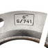 Victaulic S/741  8" Flange Adapter With Gasket  3/4" Bolt Hole