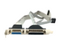 DB25+DB15 PCI Bracket LPT Game Port Ribbon Cable