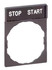 Schneider ZBY2366 Legend Holder STOP-START