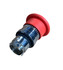 Schneider Red Push Button Head Push-Pull 22mm Mount