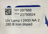 IST Metz 297988 UV Lamp I-2400-NA-2-280-B Iron Doped