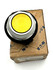 Eaton HT8AAY Yellow Flush Head Push Button