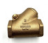 NPT 2" Check Valve Bronze Body Y Pattern In Line Pipe 150S 300 WOG