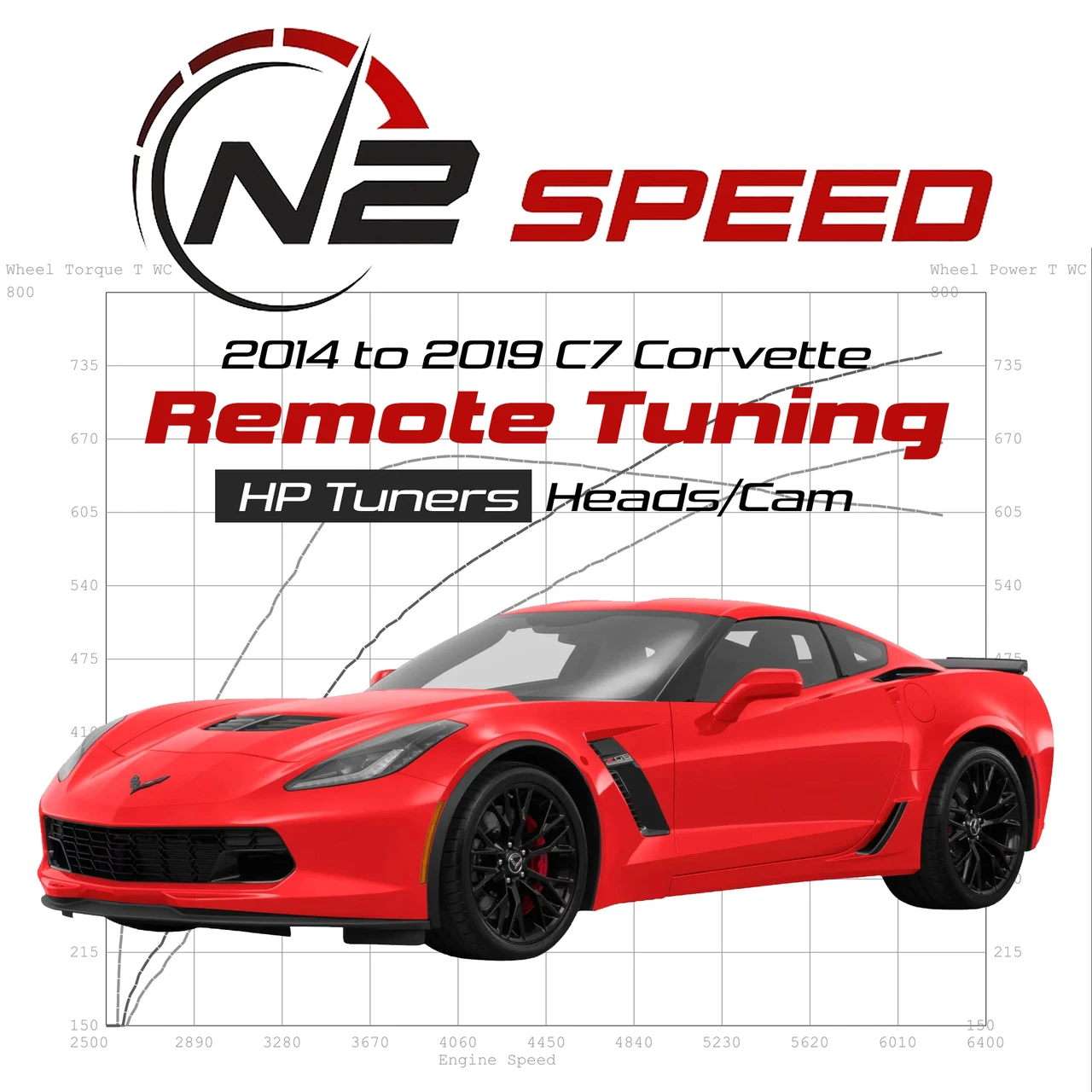 Cal Speed Performance Tuning C7 Corvette Stage 1 Remote Tune | Bolt-Ons HP Tuners – N2 Speed