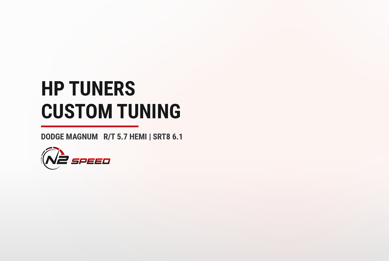 Dodge Magnum HP Tuners Custom Tuning