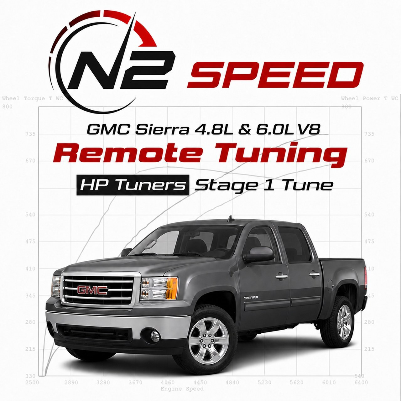 Sierra 1500 4.8L & 6.0L V8 Tuning