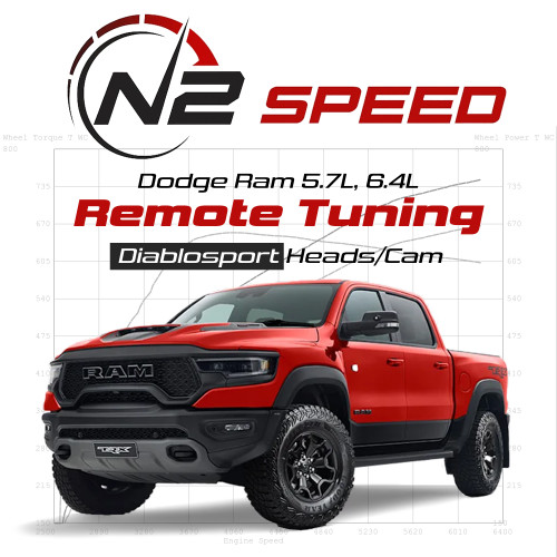 RAM Truck Diablosport Stage 2 Custom Remote Tune Heads | Cam
