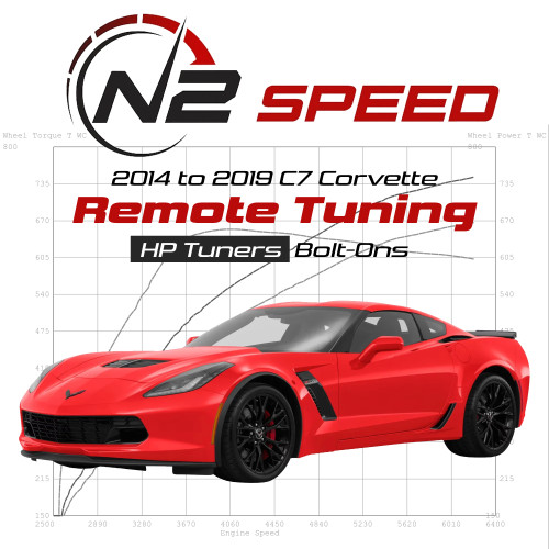 C7 Corvette Stage 1 Remote Tune – Bolt-Ons with HP Tuners N2 Speed