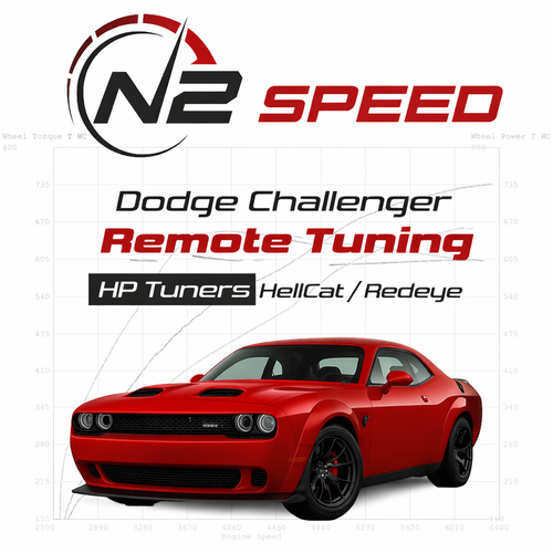 Hellcat Redeye Dodge Challenger Remote Tuning HP Tuners