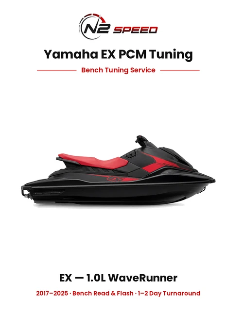Yamaha EX Bench Tuning Service — 2017-2025 1.0L WaveRunner