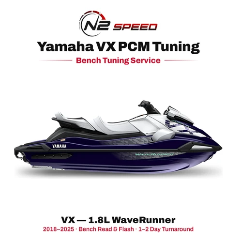 Yamaha VX bench tuning service — VX — 1.8L WaveRunner, N2 Speed