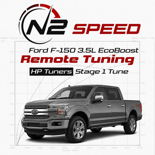 Ford F-150 3.5L EcoBoost HP Tuners Stage 1 custom remote tune by N2 Speed