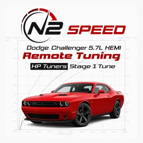 2009-2023 Dodge Challenger 5.7 HEMI HP Tuners Stage 1 Custom Remote Tune