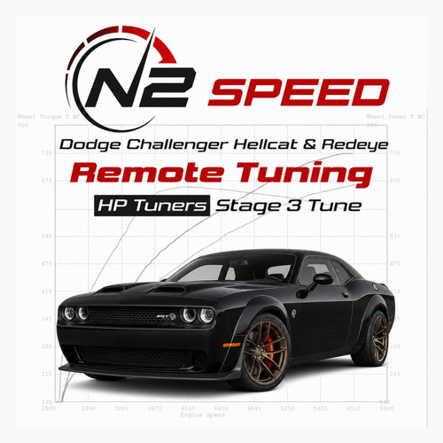2015-2023 Dodge Challenger Hellcat HP Tuners Stage 3 Custom Remote Tune