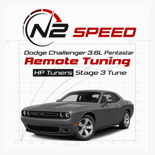 2011-2023 Dodge Challenger 3.6 V6 HP Tuners Stage 3 Custom Remote Tune