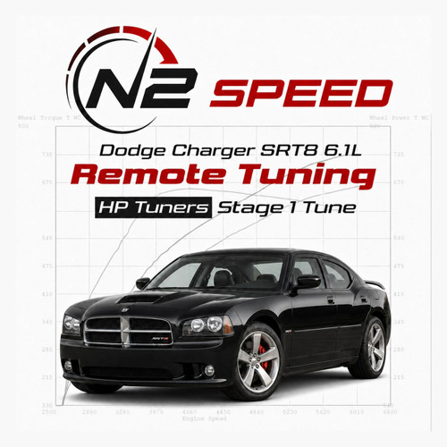2006-2010 Dodge Charger SRT8 6.1L HP Tuners Stage 1 Custom Remote Tune