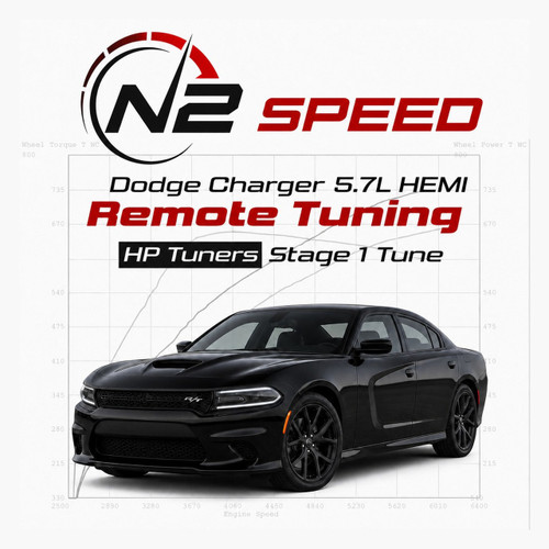 2006-2023 Dodge Charger 5.7 HEMI HP Tuners Stage 1 Custom Remote Tune