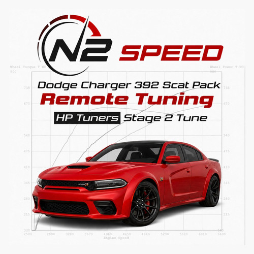 2012-2023 Dodge Charger 392 Scat Pack HP Tuners Stage 2 Custom Remote Tune