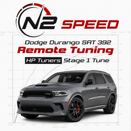 Dodge Durango SRT 392 HP Tuners Stage 1 custom remote tune by N2 Speed - stock and bolt-on builds