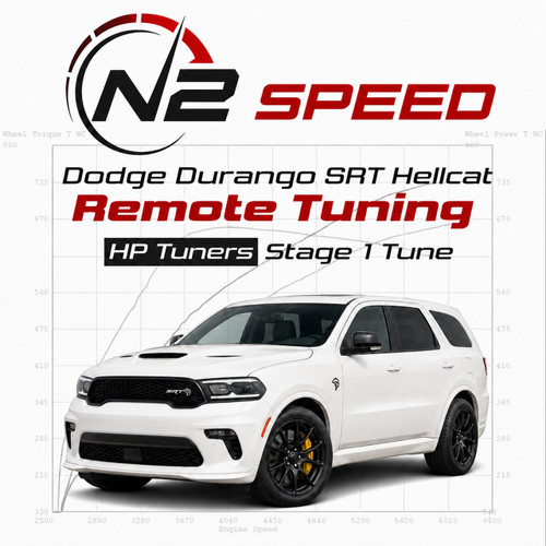 Dodge Durango SRT Hellcat HP Tuners Stage 1 custom remote tune by N2 Speed - stock and bolt-on builds