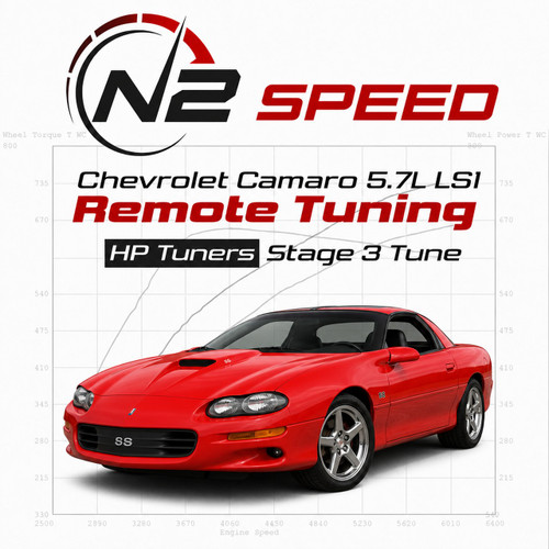 Chevrolet Camaro 5.7L LS1 HP Tuners Stage 3 custom remote tune by N2 Speed - supercharged, turbo and nitrous builds