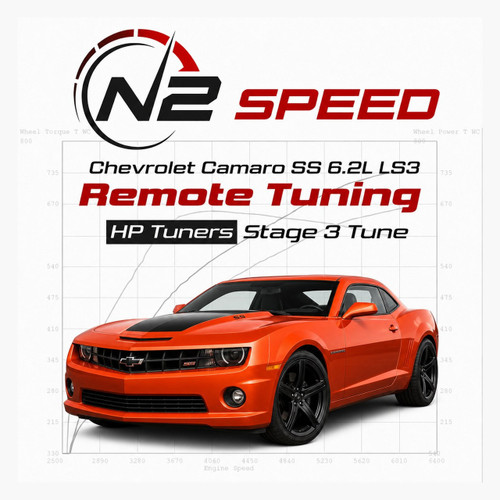 2010-2015 Chevrolet Camaro SS LS3/L99 HP Tuners Stage 3 Custom Remote Tune