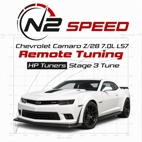 Chevrolet Camaro Z/28 7.0L LS7 HP Tuners Stage 3 custom remote tune by N2 Speed - supercharged, turbo and nitrous builds