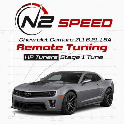 Chevrolet Camaro ZL1 6.2L LSA HP Tuners Stage 1 custom remote tune by N2 Speed - stock and bolt-on builds