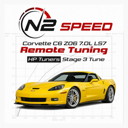 2006-2013 Chevrolet Corvette C6 Z06 LS7 HP Tuners Stage 3 Custom Remote Tune