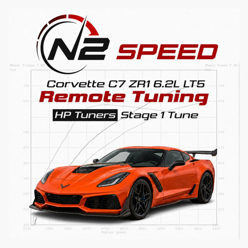 2019 Chevrolet Corvette C7 ZR1 LT5 HP Tuners Stage 1 Custom Remote Tune