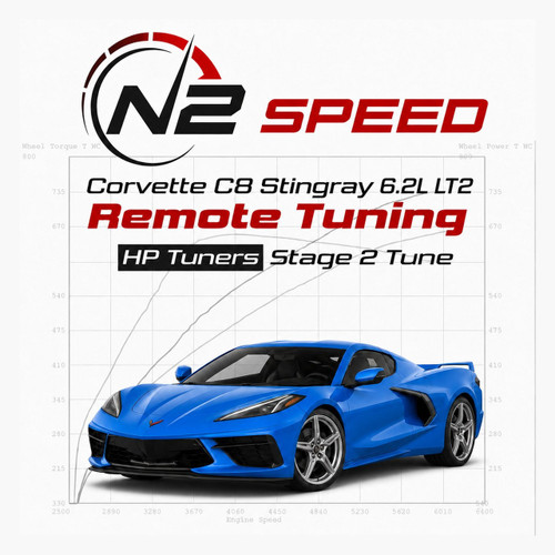 2020-2026 Chevrolet Corvette C8 Stingray HP Tuners Stage 2 Custom Remote Tune