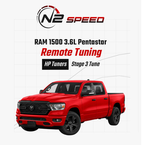 2013-2024 RAM 1500 3.6 Pentastar HP Tuners Stage 3 Custom Remote Tune