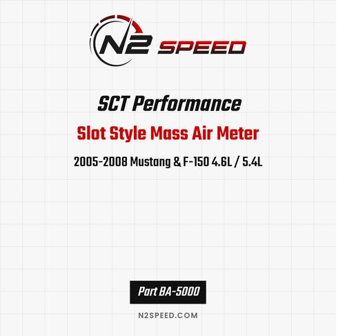 SCT Slot Style Mass Air Meter - 2005-2008 Mustang & F-150 4.6L / 5.4L