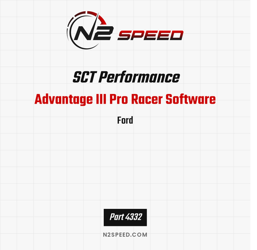 SCT Advantage III Pro Racer Software - Ford
